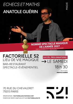 Affiche spectacle Anatole Guerin